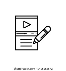 smartphone with pencil graphite vector ilustration vector ilustration