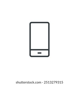 Smartphone phone mobile cell icon, vector illustration
