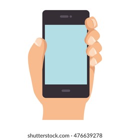 smartphone phone mobile cellular technology and communication device vector illustration