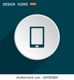 Smartphone, phone, mobile phone. icon. vector design