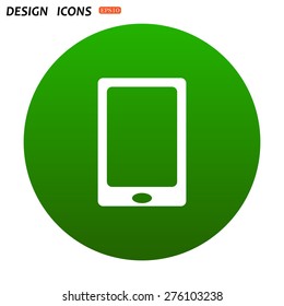 Smartphone, phone, mobile phone. icon. vector design