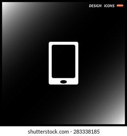 Smartphone, phone, mobile phone. icon. vector design