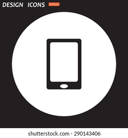 Smartphone, phone, mobile phone. icon. vector design