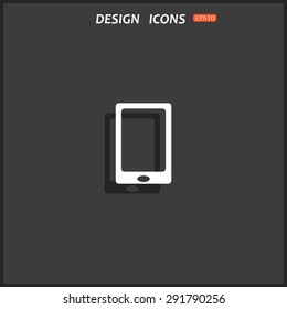 Smartphone, phone, mobile phone. icon. vector design