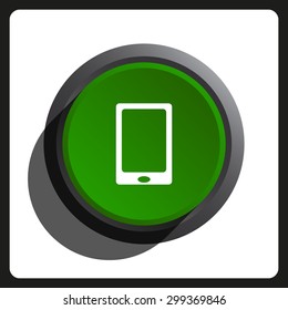 Smartphone, phone, mobile phone. icon. vector design