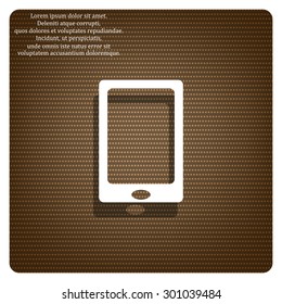 Smartphone, phone, mobile phone. icon. vector design
