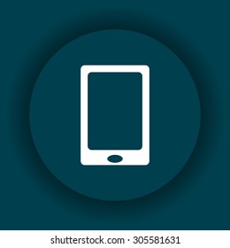 Smartphone, phone, mobile phone. icon. vector design