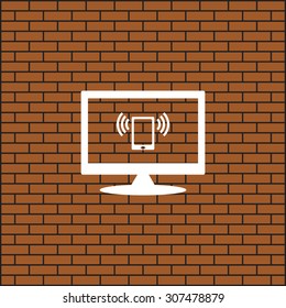 Smartphone, phone, mobile phone. icon. vector design