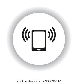 Smartphone, phone, mobile phone. icon. vector design