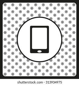 Smartphone, phone, mobile phone. icon. vector design