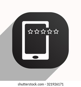 Smartphone, phone, mobile phone. icon. vector design