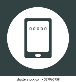 Smartphone, phone, mobile phone. icon. vector design