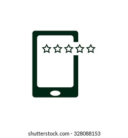 Smartphone, phone, mobile phone. icon. vector design