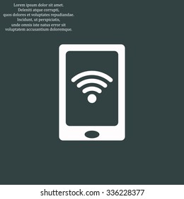 Smartphone, phone, mobile phone. icon. vector design