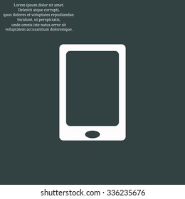 Smartphone, phone, mobile phone. icon. vector design