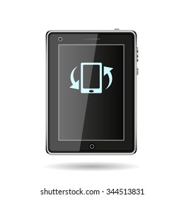 Smartphone, phone, mobile phone. icon. vector design
