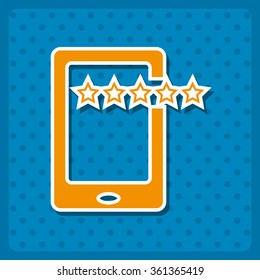 Smartphone, phone, mobile phone icon, vector illustration. Modern design. Flat design style
