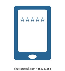 Smartphone, phone, mobile phone icon, vector illustration. Modern design. Flat design style