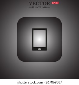  Smartphone, phone, mobile phone, web icon. vector design