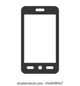 smartphone phone technology , isolated flat icon vector illustration