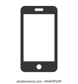 smartphone phone technology , isolated flat icon vector illustration