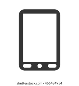 smartphone phone technology , isolated flat icon vector illustration