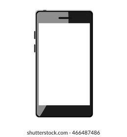 smartphone phone technology , isolated flat icon vector illustration