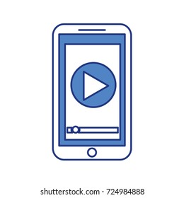 smartphone player button app connection internet