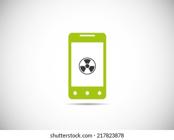 Smartphone Radioactive Hazard Material