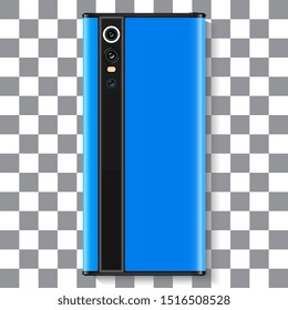 smartphone realistic object. vector illustration design