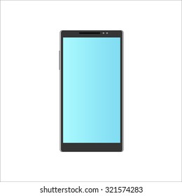 Smartphone, realistic vector illustration.