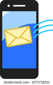 Smartphone to receive mail
