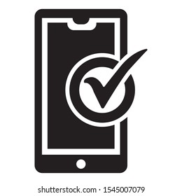 smartphone registration icon, registration icon