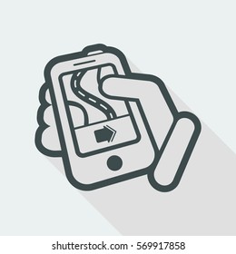 Smartphone road navigator