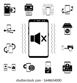 Smartphone roaming, world icon. Mobile concept icons universal set for web and mobile