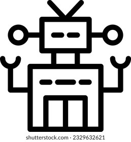 smartphone robot chatbot icon for downlaod