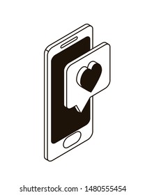 smartphone screen with email notifications