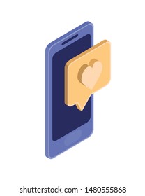 smartphone screen with email notifications