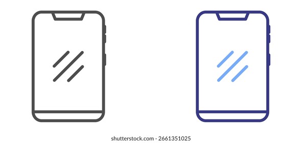 Smartphone Screen icon sheet color
