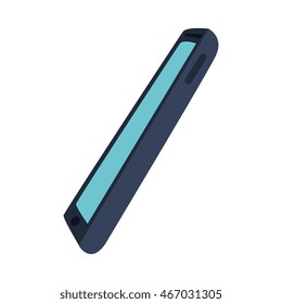 smartphone screen mobile phone  technology buttons display vector graphic isolated and flat illustration