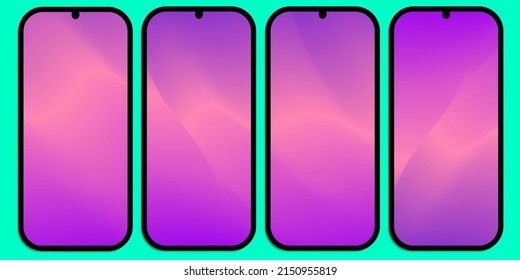 Ilustración del vector de dispositivo digital de la pantalla del smartphone