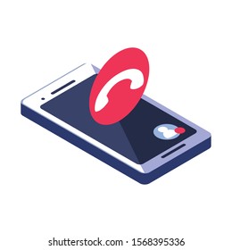 smartphone screen on white background vector illustration design