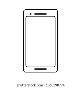 smartphone screen on white background vector illustration design