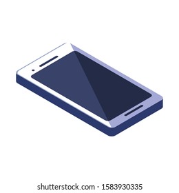 smartphone screen on white background vector illustration design