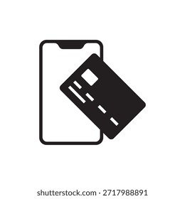 Pantalla del smartphone que muestra el símbolo inalámbrico NFC.
