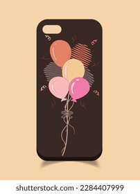 Smartphone seamless pattern cover protection Mobile phone case design smartphone case vector cover