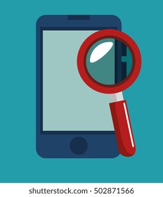 smartphone search data security icon