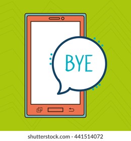smartphone service design, vector illustration eps10 graphic 