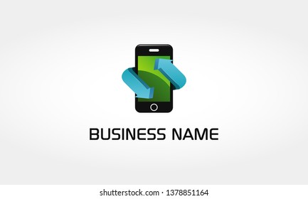 Smartphone Service Logo