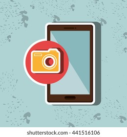 smartphone services  design, vector illustration eps10 graphic 